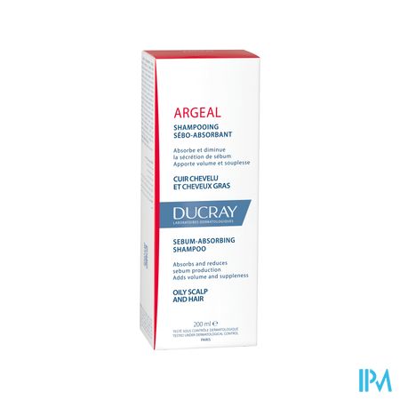 Ducray Argeal Sh Traitant Sebo Absorbant 200ml