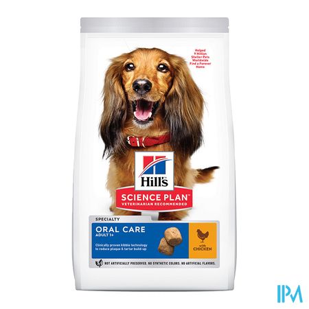 Science Plan Canine Adult Oral Care Med.chick.12kg 1