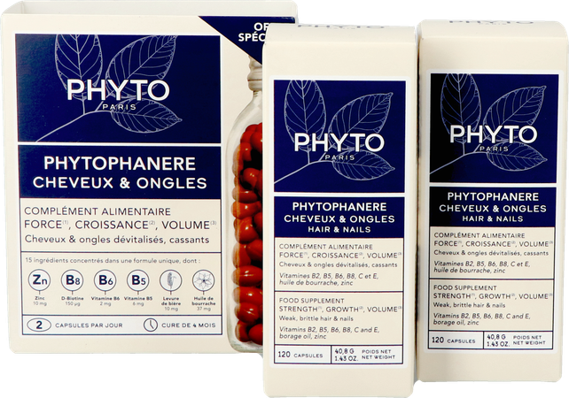 Phytophanere Haar & Nagels Caps 2x120 5