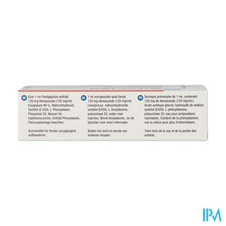 Xgeva 120mg Voorgevulde Spuit 1 2
