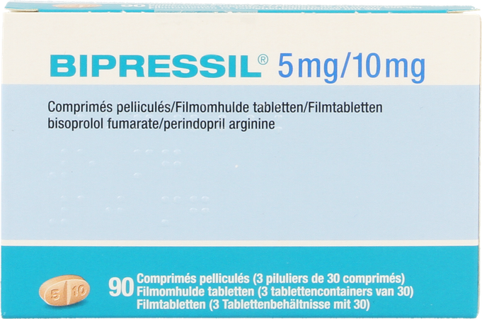 Bipressil 5mg/10mg Filmomh Tabl 90 1