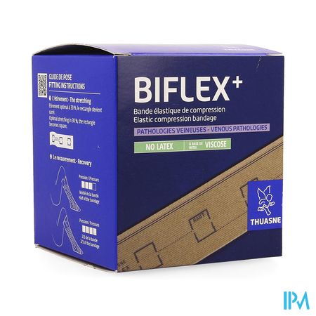 Thuasne Biflex 17+ Sterk Ijkteken Beige 8cmx4m