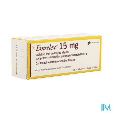 Emselex Verlengde Afgifte Tabl 98 X 15,0mg