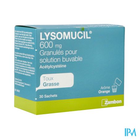 Lysomucil 600 Gran Sach 30 X 600mg