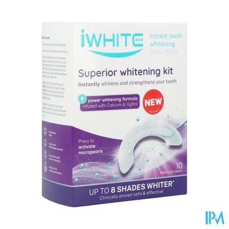 Iwhite Superior Whitening Kit Embouts Buccaux 10