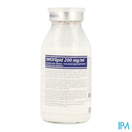 Smoflipid 200mg/ml 100ml Bouteille En Verre/glazen Fles 1