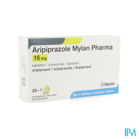 Aripiprazole Mylan 15mg Comp 28 X 15mg