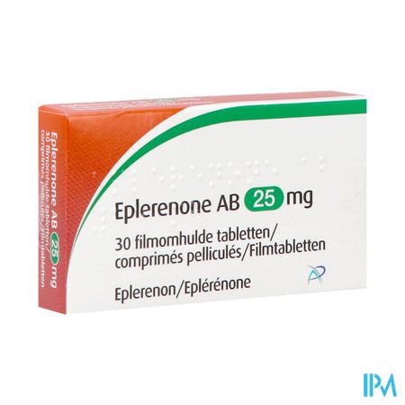 Eplerenone Ab 25mg Filmomh Tabl 30