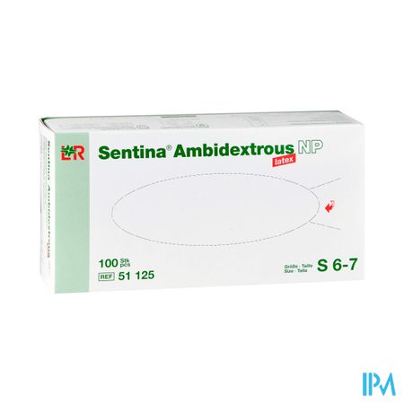 Sentina Handsch Onderzoek Ambidext.np Latex S 100