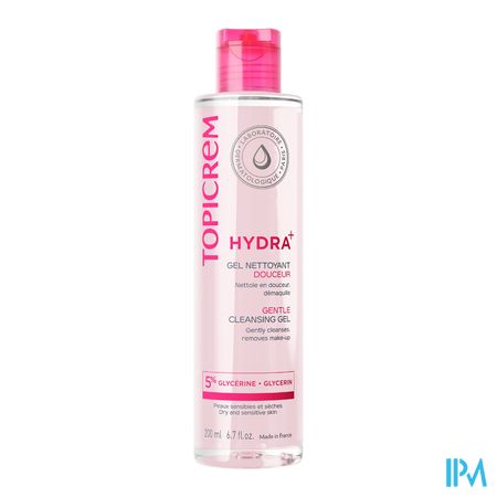 Topicrem Hydra+ Gel Nett Corps-cheveux Fl 200ml 2