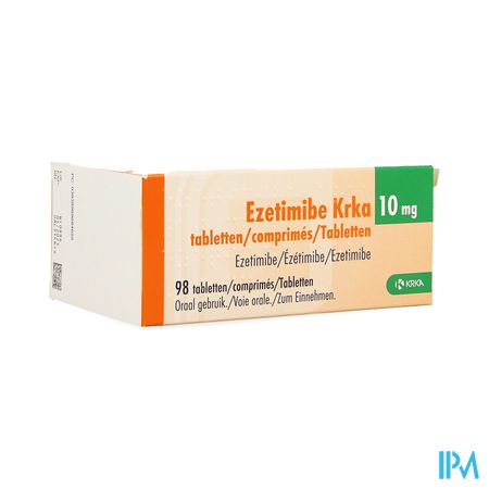 Ezetimibe Krka 10mg Tabl 98