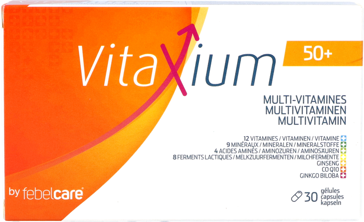 Vitaxium 50+ Multi Vitaminen Caps 30 1