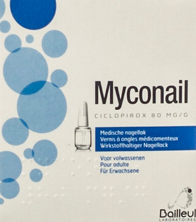Myconail 80mg/g Medische Nagellak Fl 6,6ml 1