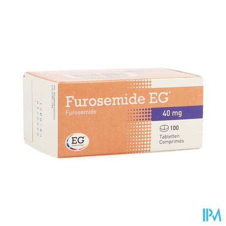 Furosemide EG Tabl 100 X 40 Mg