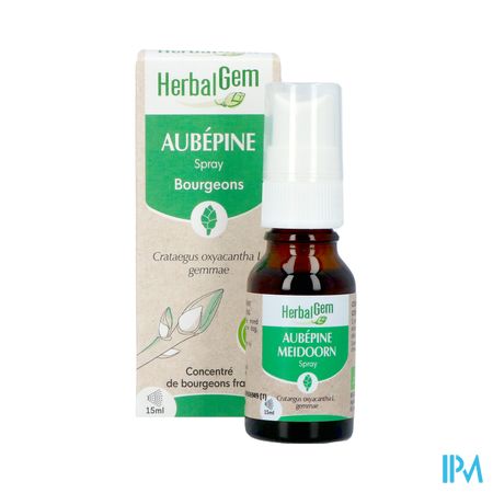 Herbalgem Meidoorn Bio Spray 15ml 5