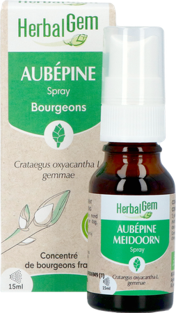 Herbalgem Meidoorn Bio Spray 15ml 5