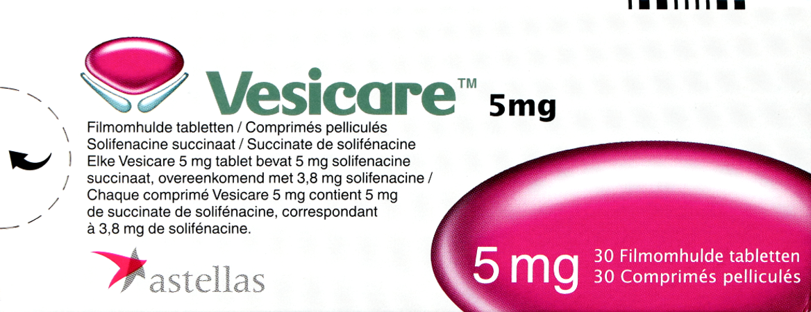 Vesicare Tabl 30 X 5mg 4