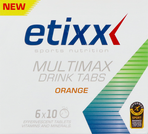 Etixx Multimax Drink Orange Tube Tabl 6x10 2