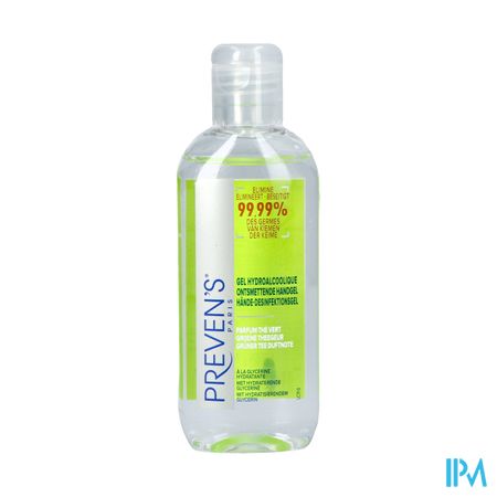 Preven's Handgel Hydroalcohol. Groene Thee 100ml