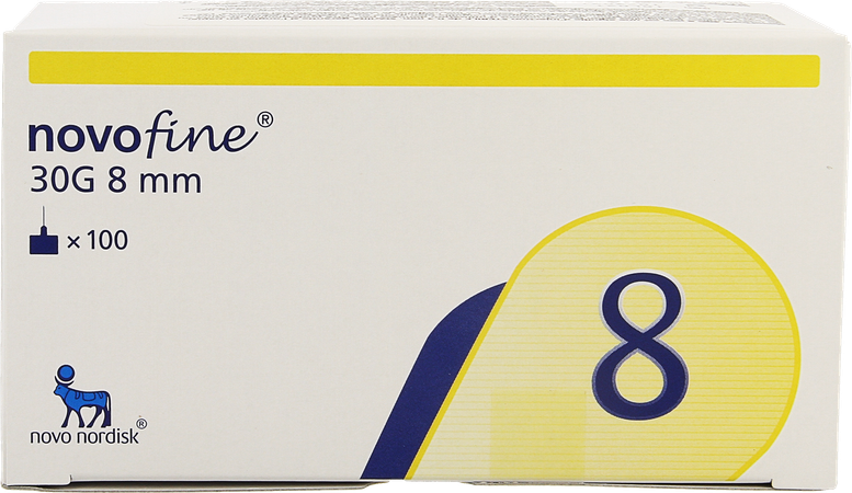 Novofine Aig Ster 8mm/30g 100 Pc 2