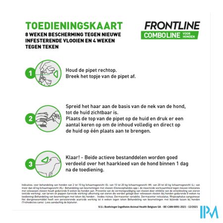 Frontline Combo Line Dog l 20-40kg 6x2,68ml 3