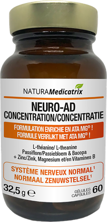 Neuro-ad Concentration Pot Caps 60 3