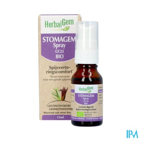 Herbalgem Stomagem Spray Bio 15ml 4
