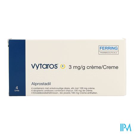 Vytaros 3mg/g Creme Container 4 X 100mg 1