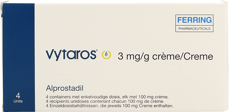 Vytaros 3mg/g Creme Container 4 X 100mg 1