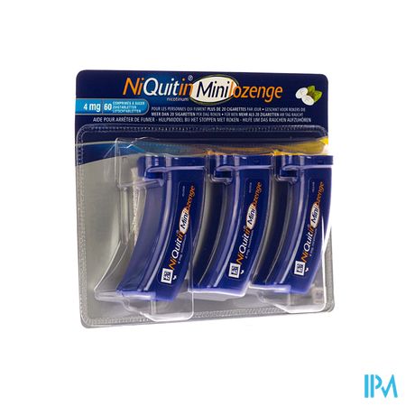 Niquitin 4,0mg Minilozenge Comp A Sucer 60