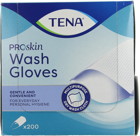 Tena Proskin Wetwashgloves No Perfume 8 4