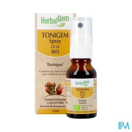 Herbalgem Tonigem Spray Bio 15ml 4