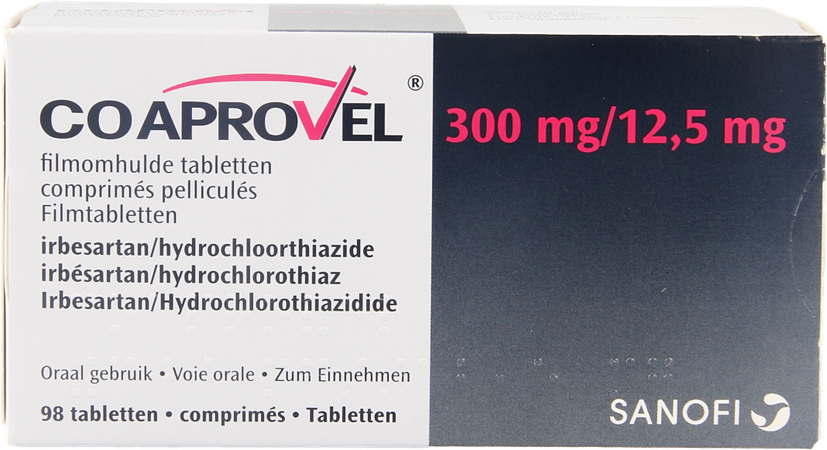 Coaprovel Tabl 98 X 300mg/12,5mg 1