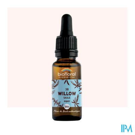 Biofloral Fleurs De Bach 38 Willow Saule Bio 20ml 2