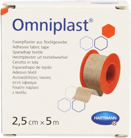Omniplast 2,5cmx5m 1 P/s 3