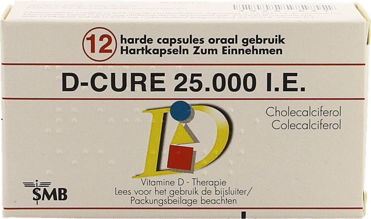 D-cure 25000ie Gelulen 12 1