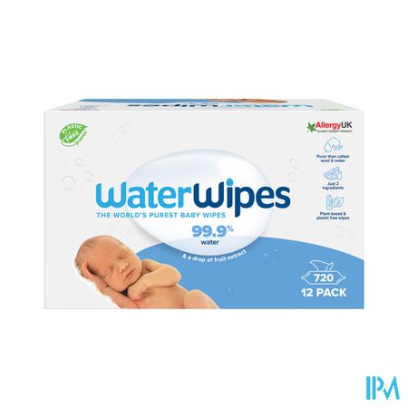 Waterwipes Lingettes Biodegradable 720