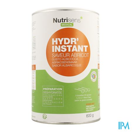 Hydr'instant Abrikoos 600g 1