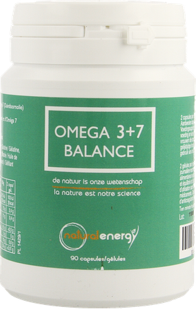 Natural Energy - Omega 3+7 Balance Caps 90 4