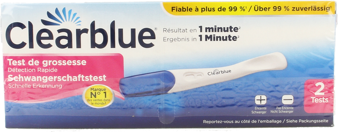Clearblue Plus Zwangerschapstest 2 1