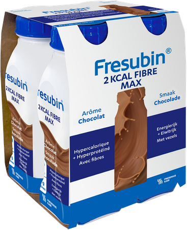 Fresubin 2 Kcal Fibre Max 300ml Chocolat/chocolade 2