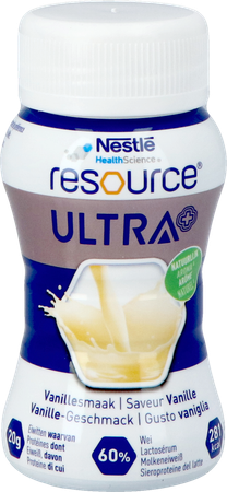 Resource Ultra+ Vanillesmaak 4x125ml Nf 4