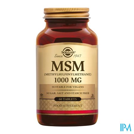 Solgar Msm Comp 60x1000mg 1