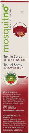 Mosquitno A/mug Textielspray Citriodiol 50ml 1