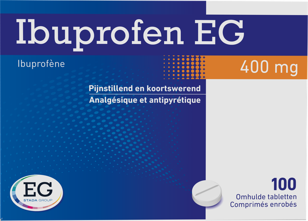 Ibuprofen EG 400 Mg Comp Pell 100 X 400 Mg 1