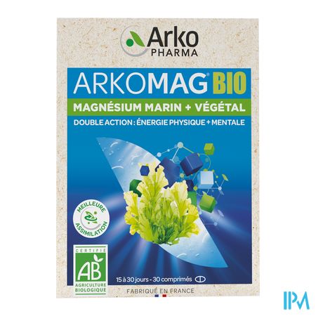 Arkomag Double Magnesium Bio Tabl 30 10