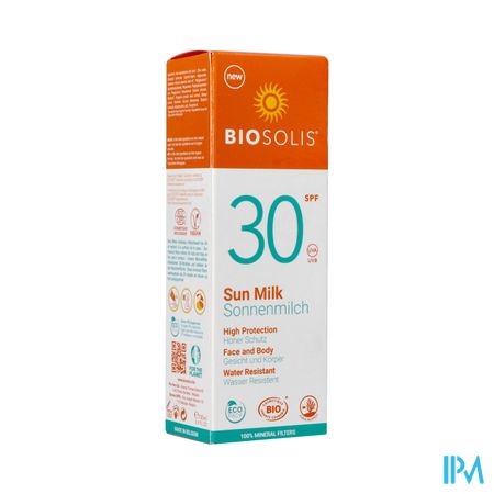 Biosolis Lait Solaire Ip30 100ml 1