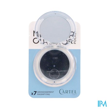 Vitry Plexi Zakspiegel Rond Blauw 9cm 7 3