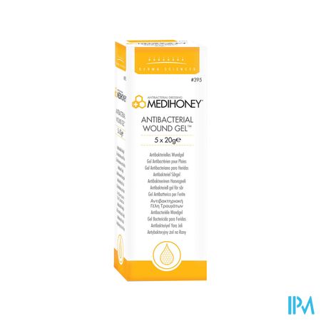 Medihoney Gel A/bact Pour Plaies Tube 5x20g