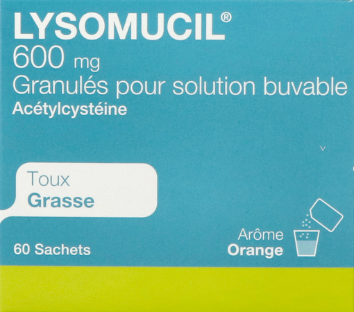 Lysomucil 600 Gran Sach 60 X 600mg 4